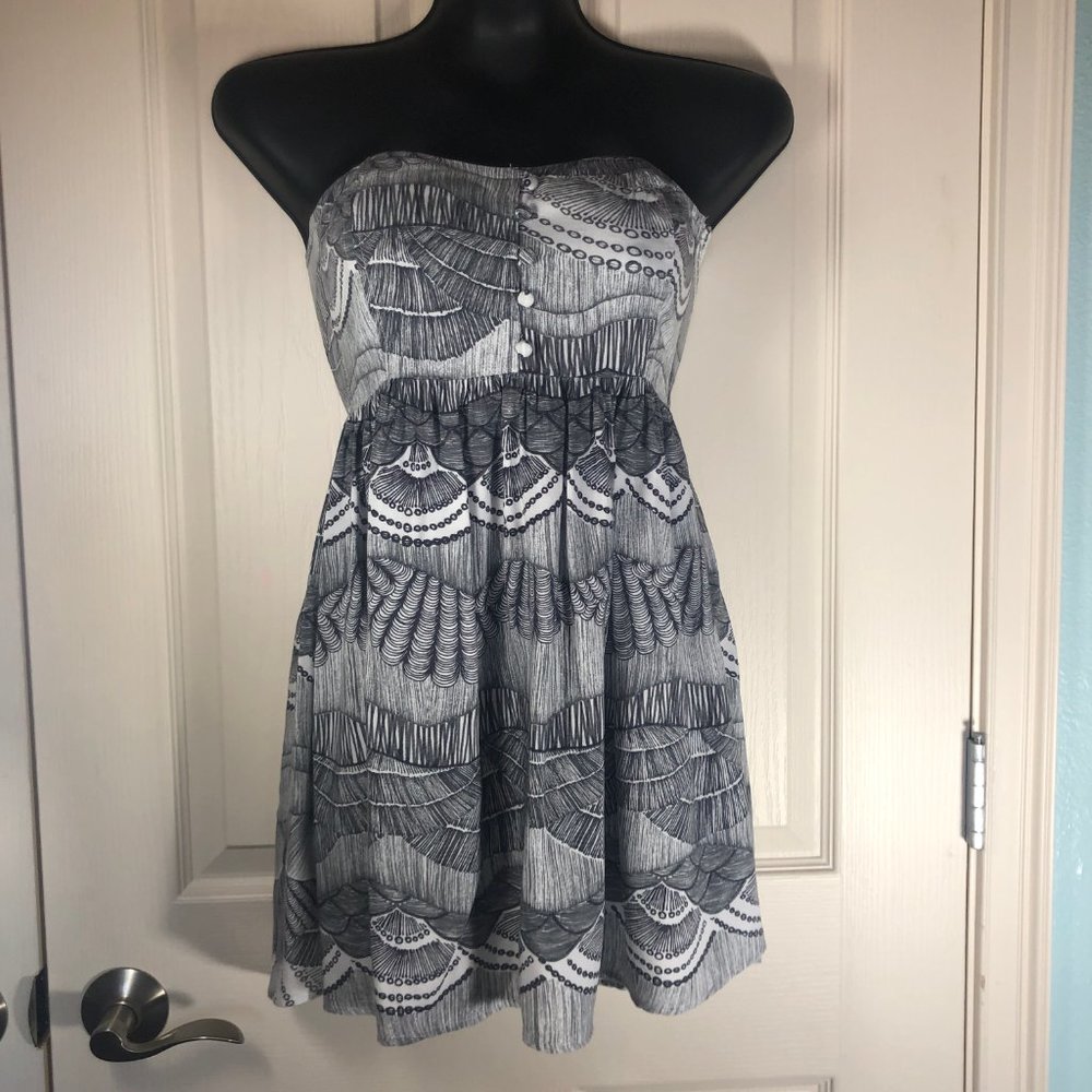 🌺3 for $25🌺 O'Neill Gray & White Strapless